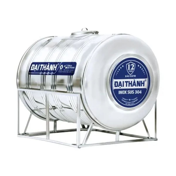 Bồn inox Đại Thành SUS 304 – 4000L Ngang